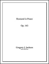 Resound in Peace Orchestra sheet music cover